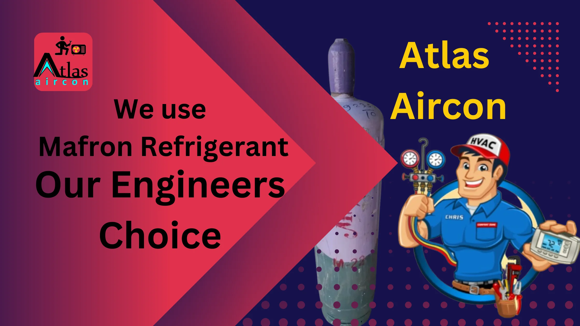 AC gas refilling