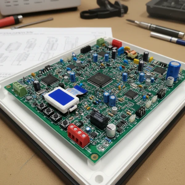 hvac control panel board
