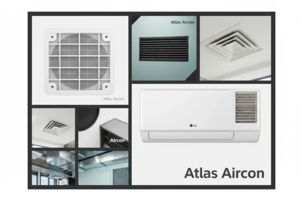 aluminium ac grills