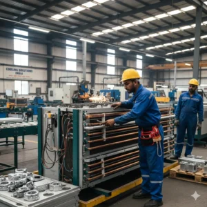 Dx (Evap) Hydrophilic (Blue) Fins Coil | Hitech Aircool Engineers