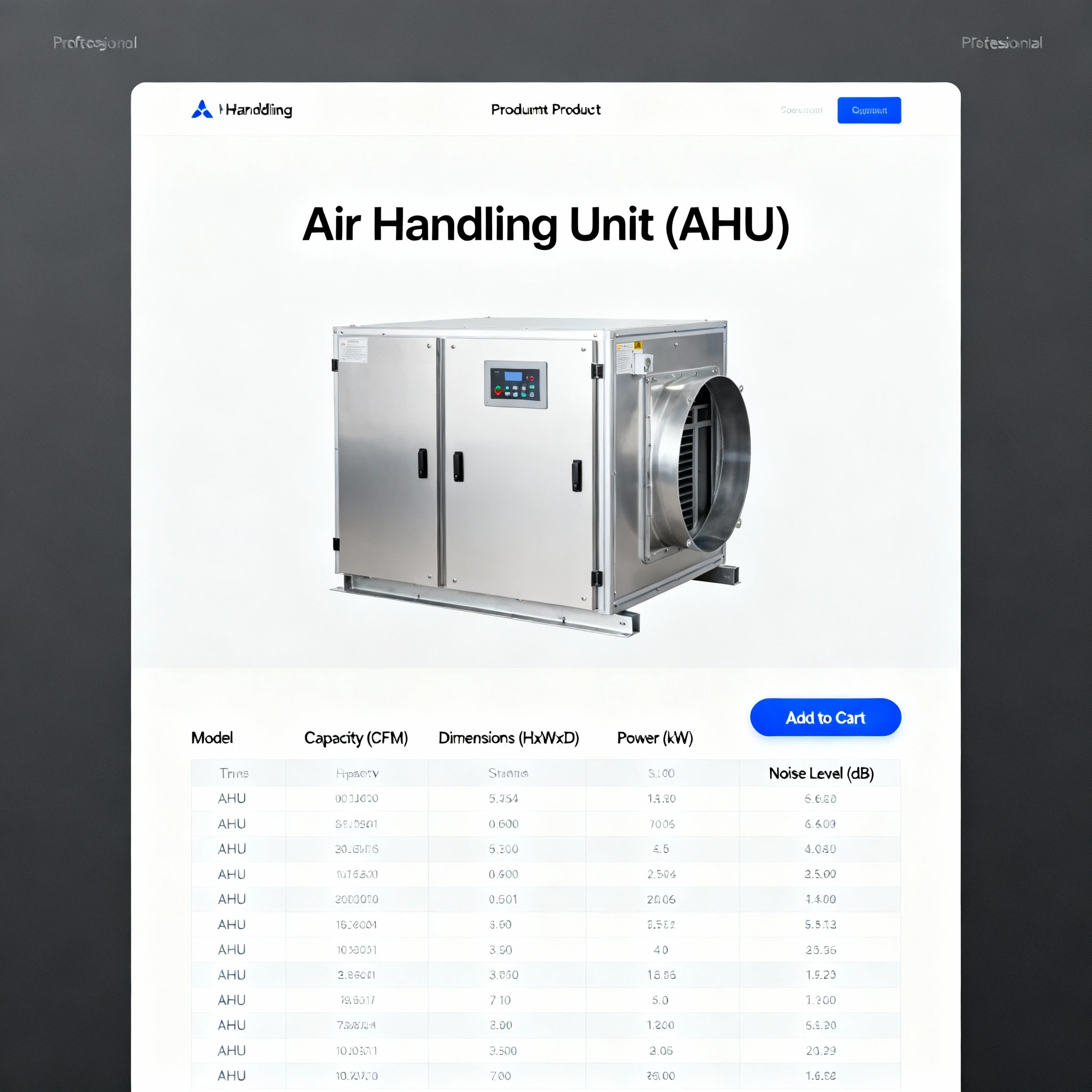 Air Handling Unit (Ahu) 2 air handling unit (ahu) - Image 2