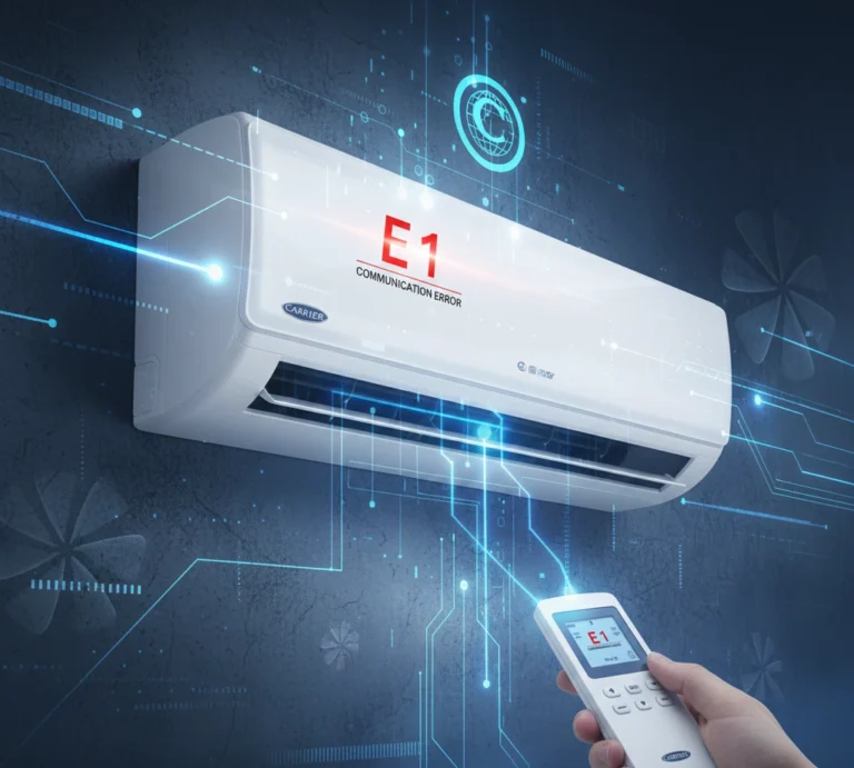 carrier ac error code